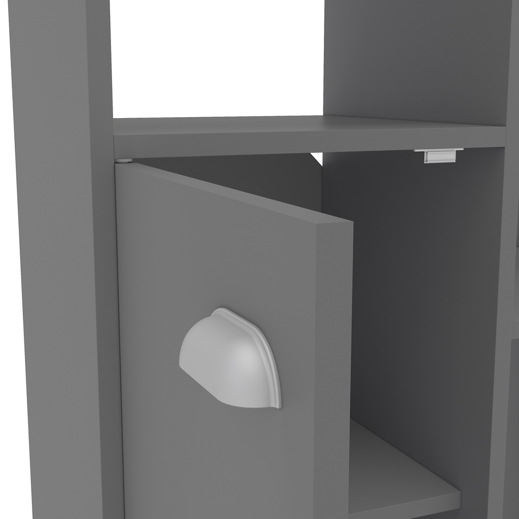 Mueble Para Planchar Planchador Organizador Con 2 Puertas Bl