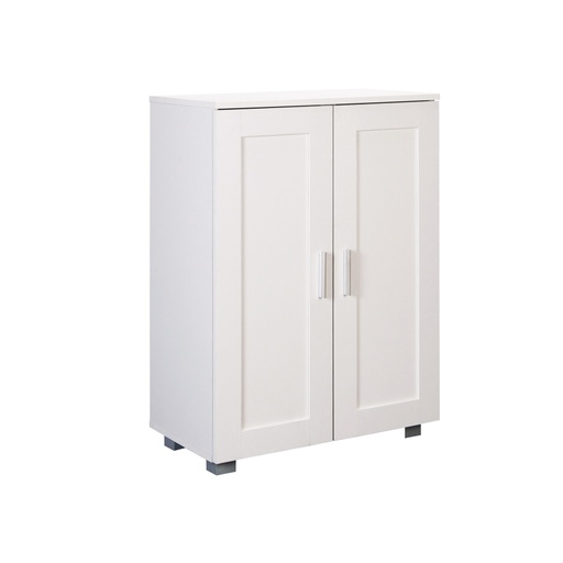 [H321-B] ZAPATERO BLANCO NÁPOLES 2 PUERTAS